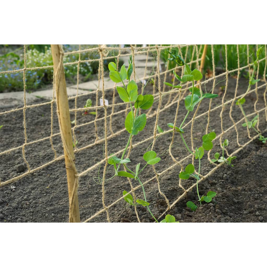 Nature Klimnet Voor Planten Jute Naturel
