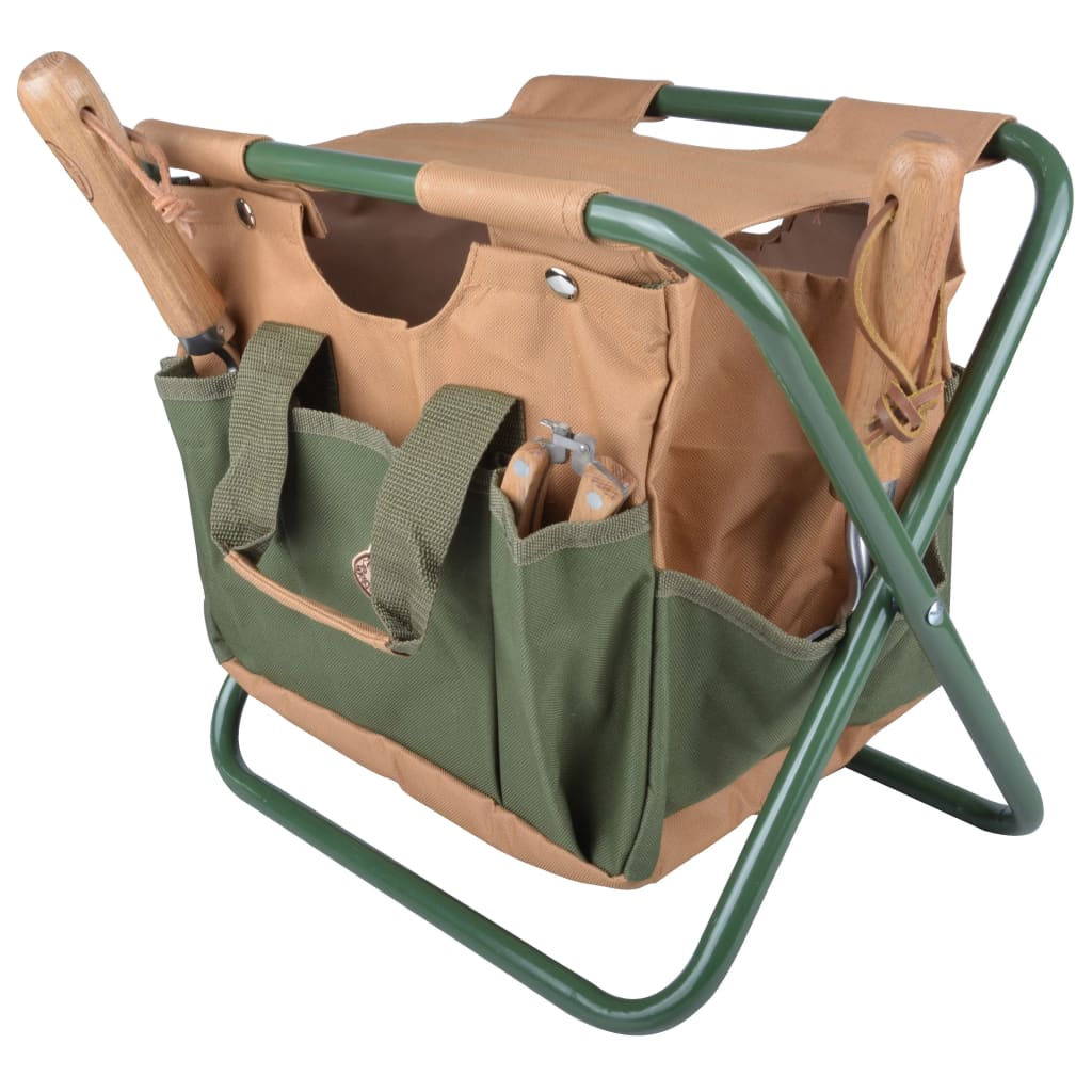 Esschert Design Tuingereedschapstas En Krukje Gt01