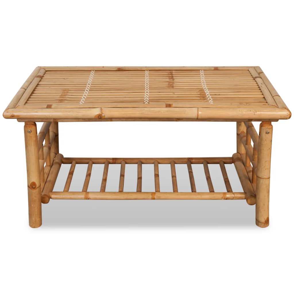 -Delige Loungeset Met Kussens Bamboe