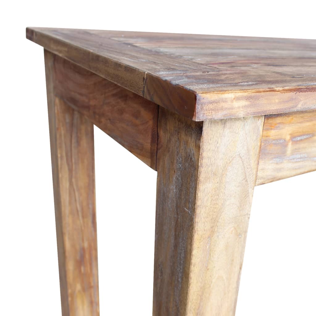 Eettafel 120X60X77 Cm Massief Gerecycled Hout