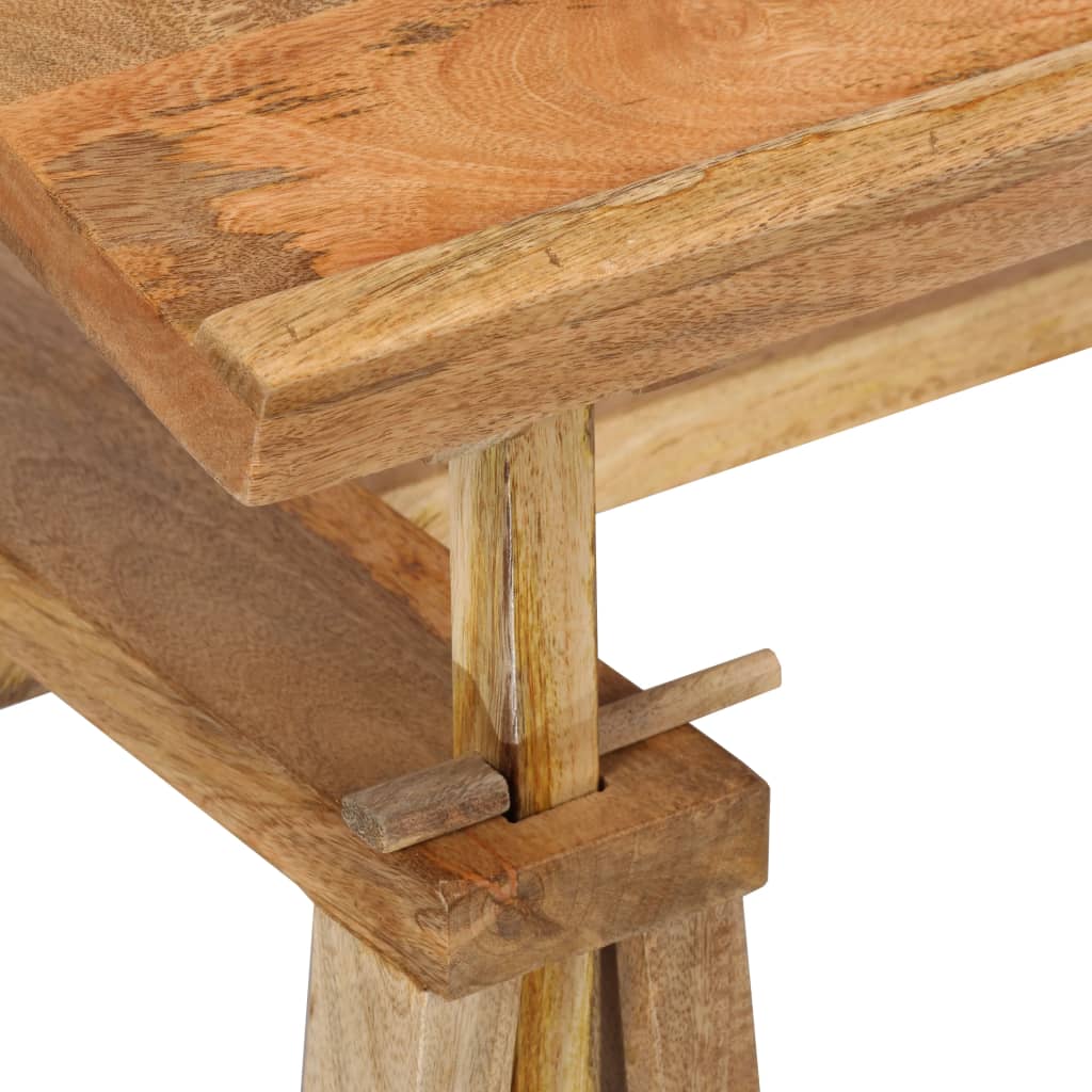 Tekentafel 116X50X76 Cm Massief Mangohout Crème