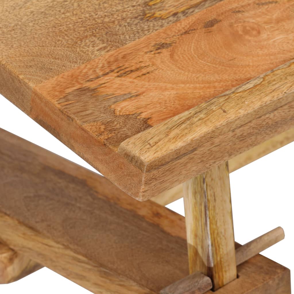 Tekentafel 116X50X76 Cm Massief Mangohout Crème