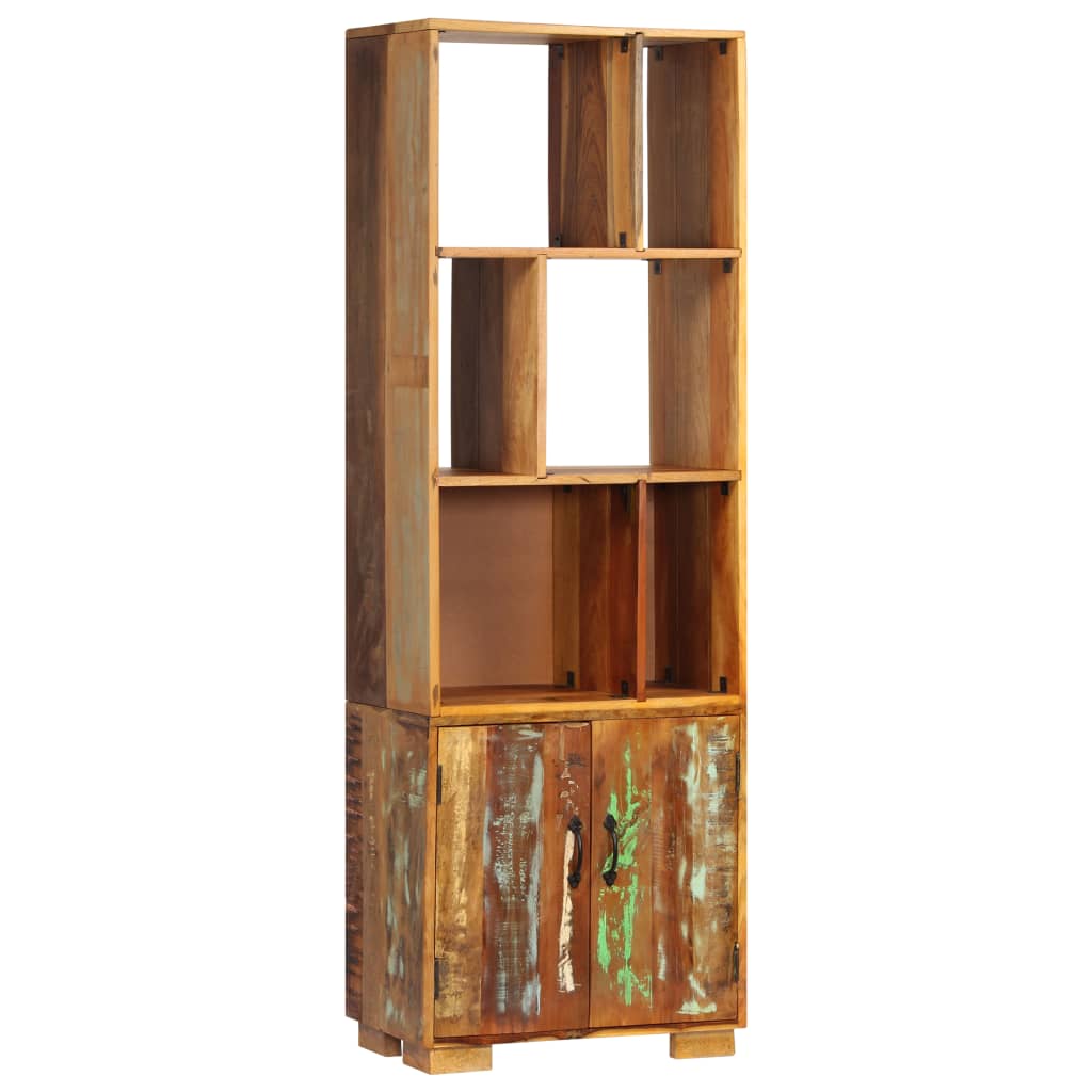 Boekenkast 60X35X80 Cm Massief Gerecycled Hout