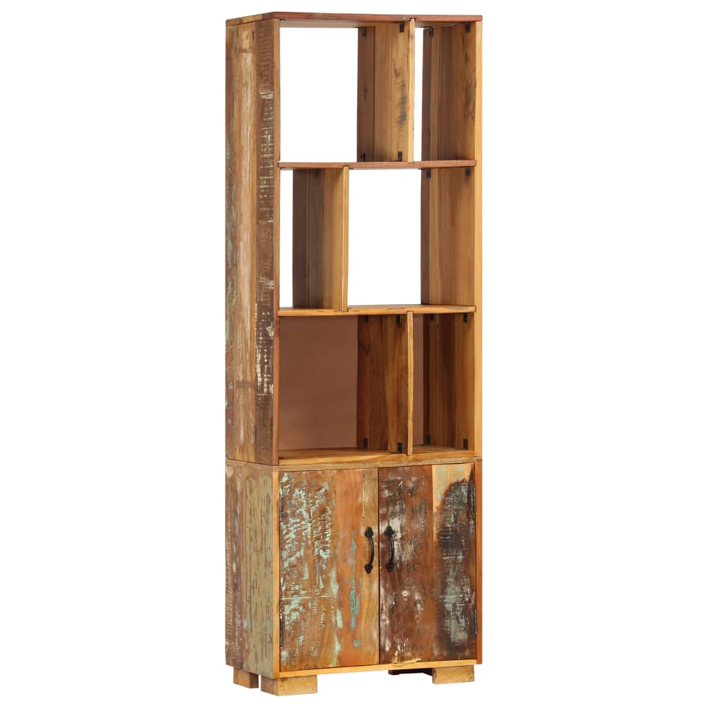 Boekenkast 60X35X80 Cm Massief Gerecycled Hout