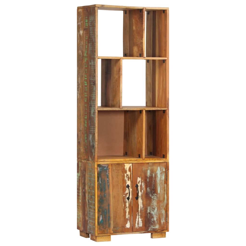 Boekenkast 60X35X80 Cm Massief Gerecycled Hout