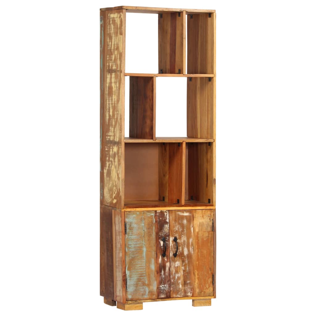 Boekenkast 60X35X80 Cm Massief Gerecycled Hout