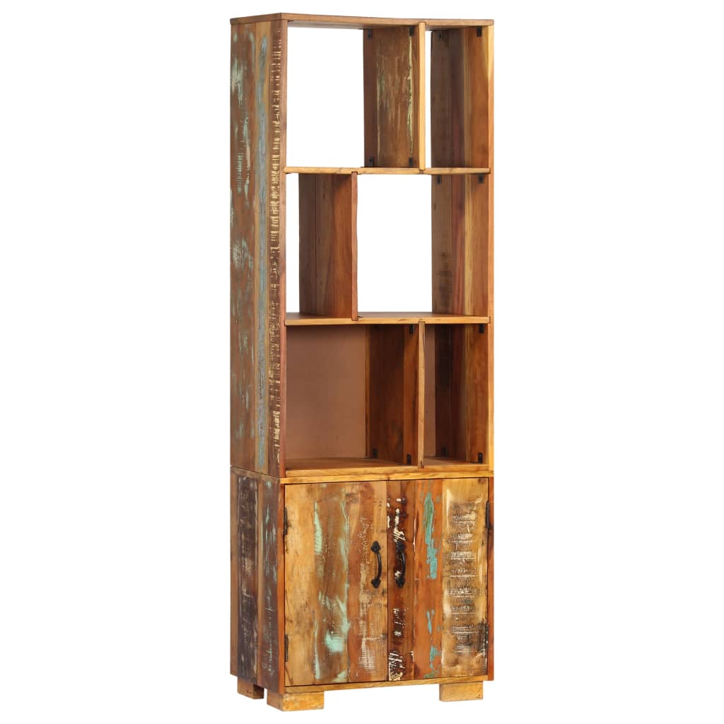 Boekenkast 60X35X80 Cm Massief Gerecycled Hout
