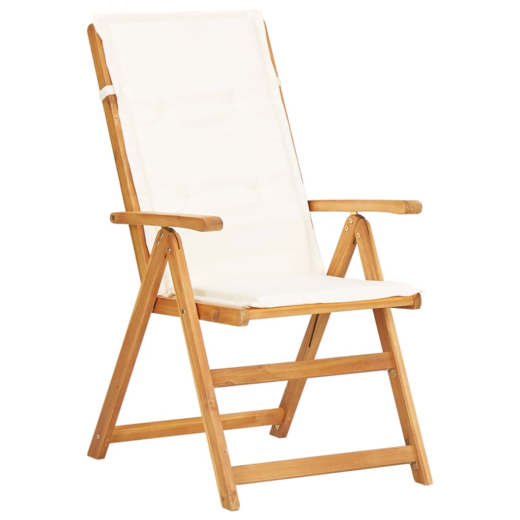 Tuinstoelen Verstelbaar Massief Acaciahout Bruin