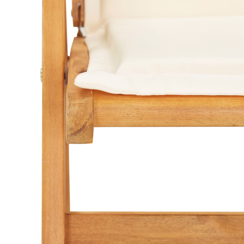 Tuinstoelen Verstelbaar Massief Acaciahout Bruin
