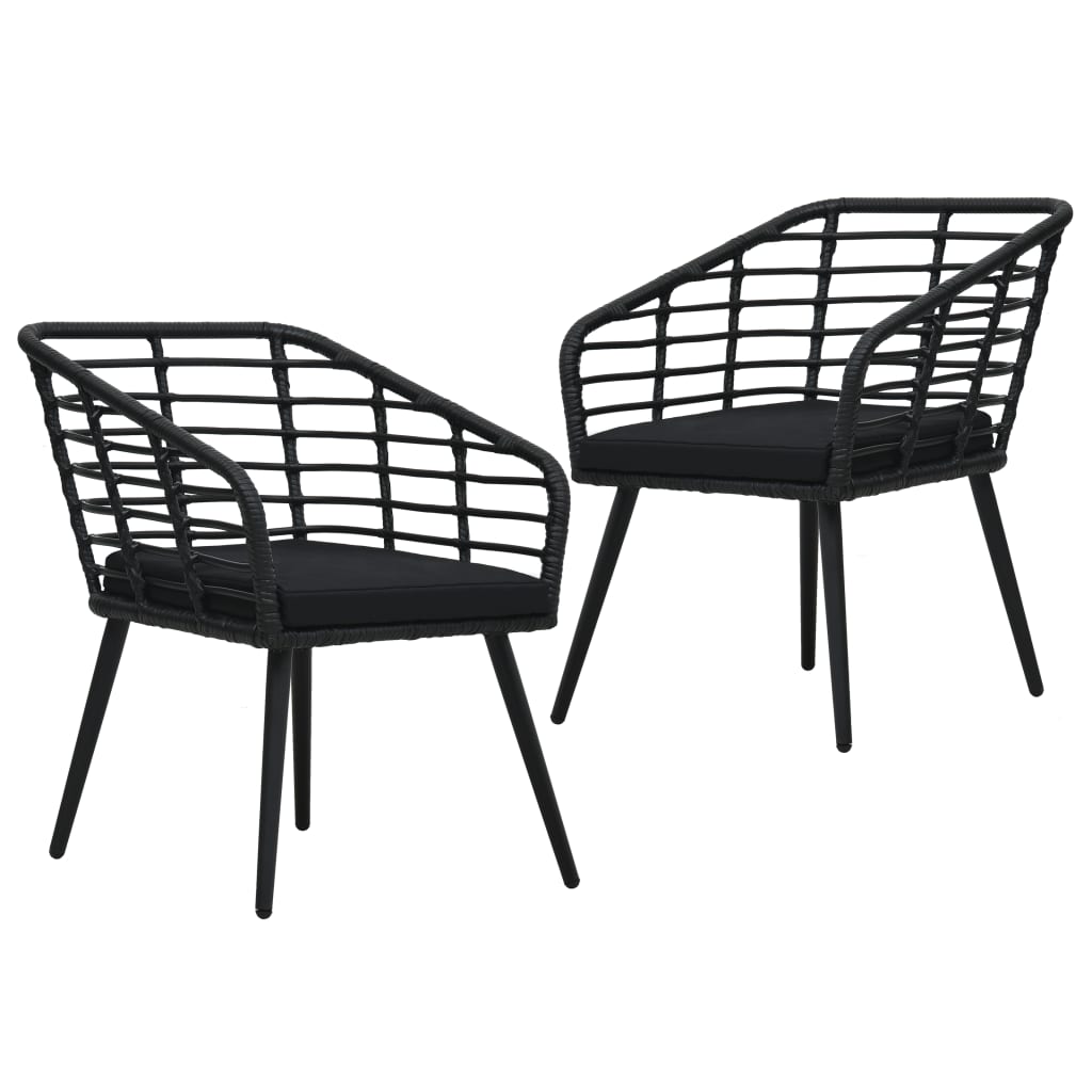 Tuinstoelen Met Kussens Poly Rattan