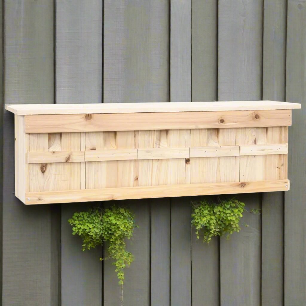 Mussenhuis Met 5 Kamers 68X15X21 Cm Vurenhout