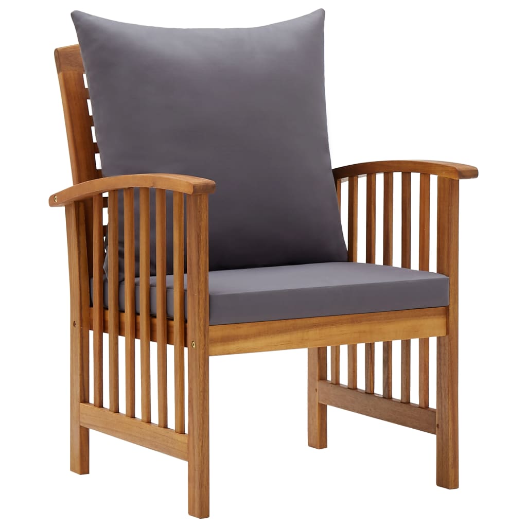 Tuinstoelen Met Kussens Massief Acaciahout