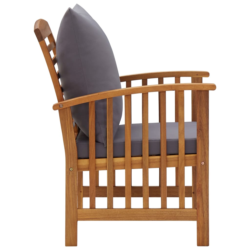 Tuinstoelen Met Kussens Massief Acaciahout