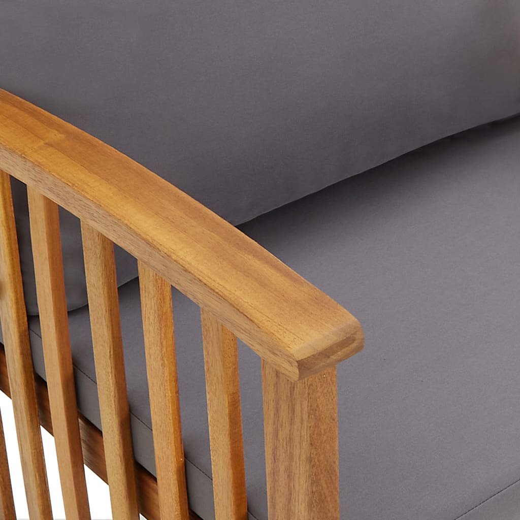 Tuinstoelen Met Kussens Massief Acaciahout