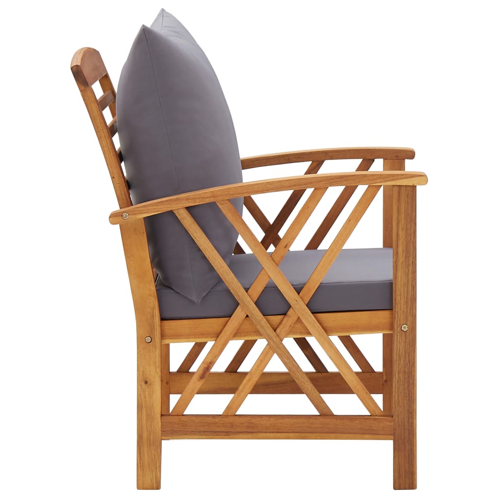 Tuinstoelen Met Kussens Massief Acaciahout