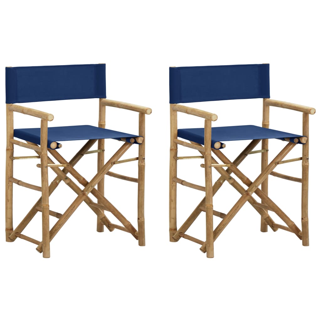 Regisseursstoelen Inklapbaar Bamboe En Canvas