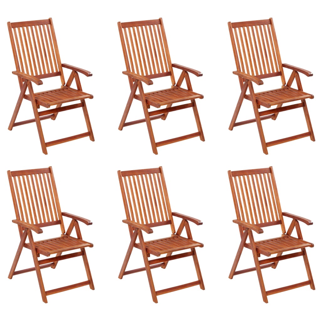 Tuinstoelen Inklapbaar Massief Acaciahout Bruin