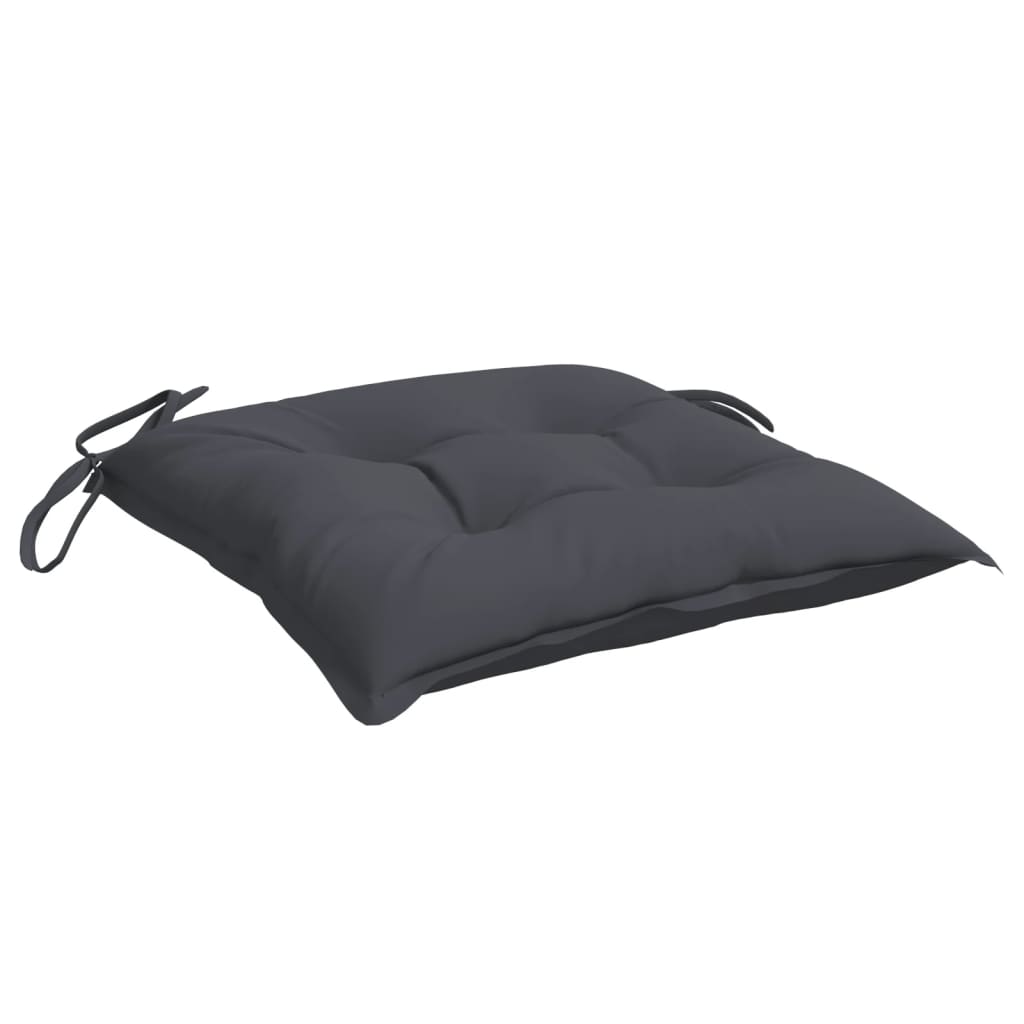 Stoelkussens 6 St 50X50X7 Cm Oxford Stof Antracietkleurig