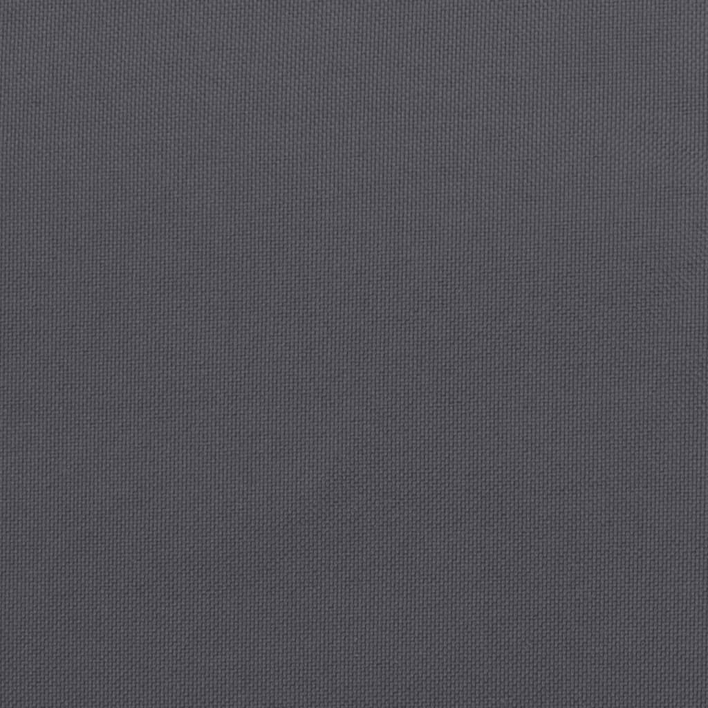 Stoelkussens 6 St 50X50X7 Cm Oxford Stof Antracietkleurig