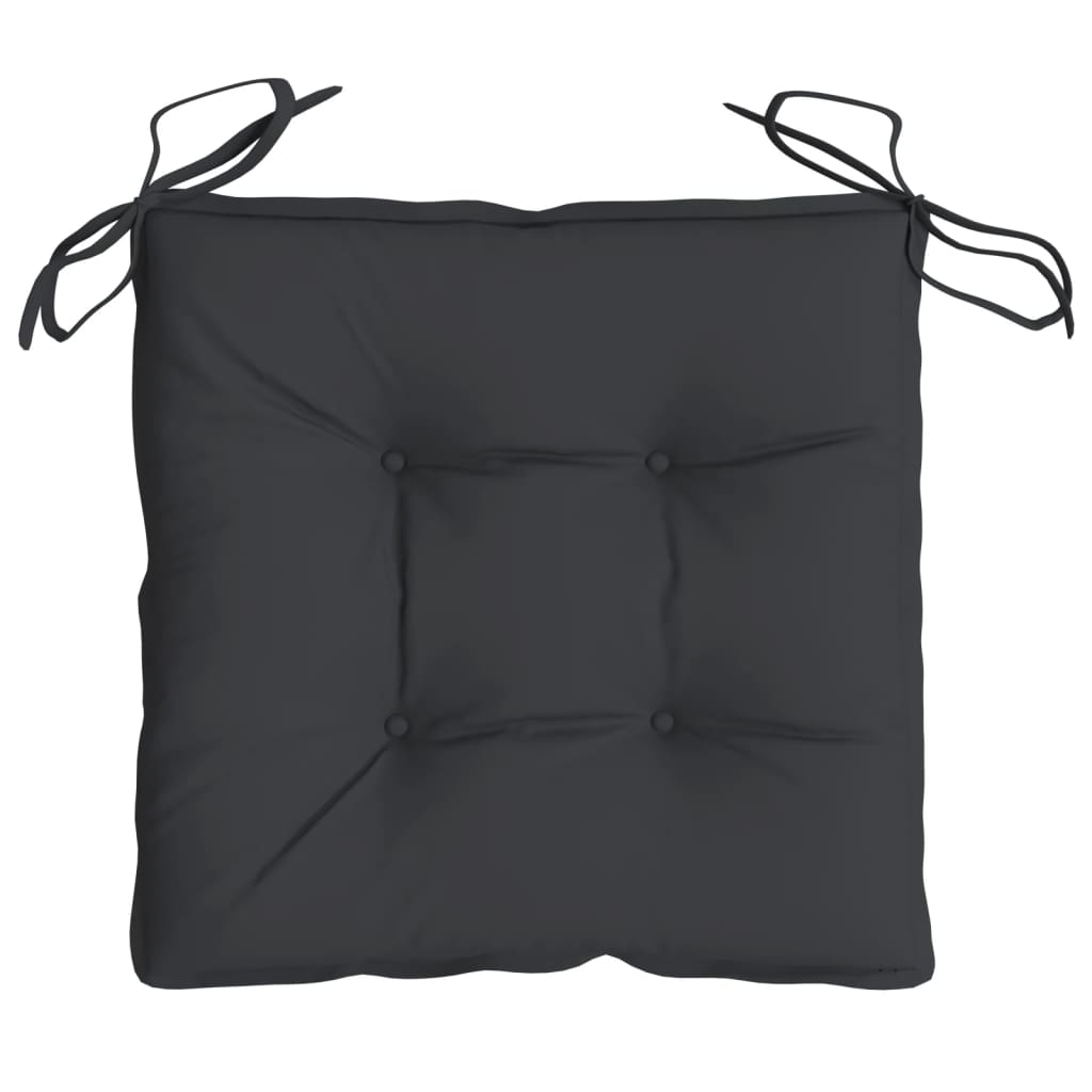 Palletkussens 4 St 50X50X7 Cm Oxford Stof Zwart