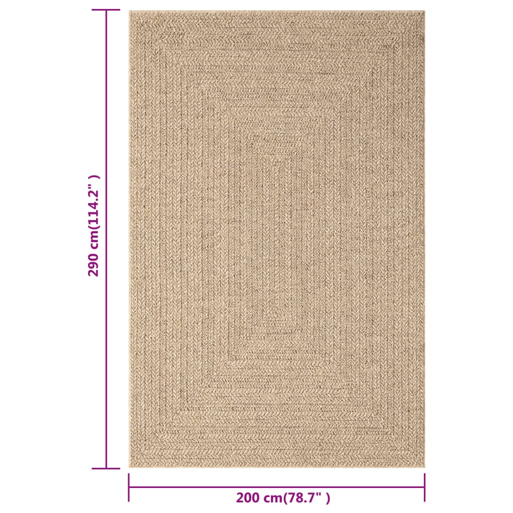 Vloerkleed Voor Binnen En Buiten Jute Look