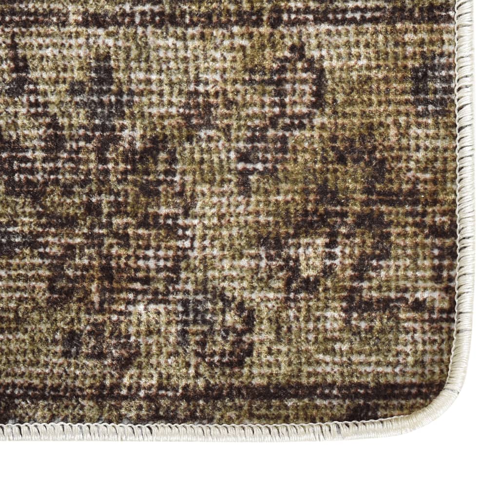 Vloerkleed Wasbaar Anti-Slip Meerkleurig Patchwork