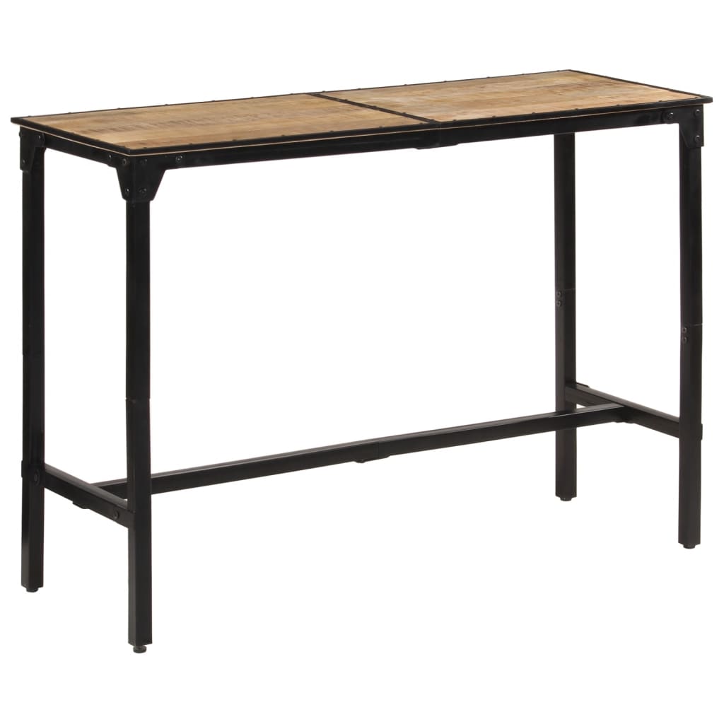 Bartafel 150X55X107 Cm Massief Ruw Mangohout