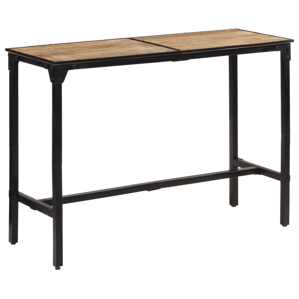 Bartafel 150X55X107 Cm Massief Ruw Mangohout