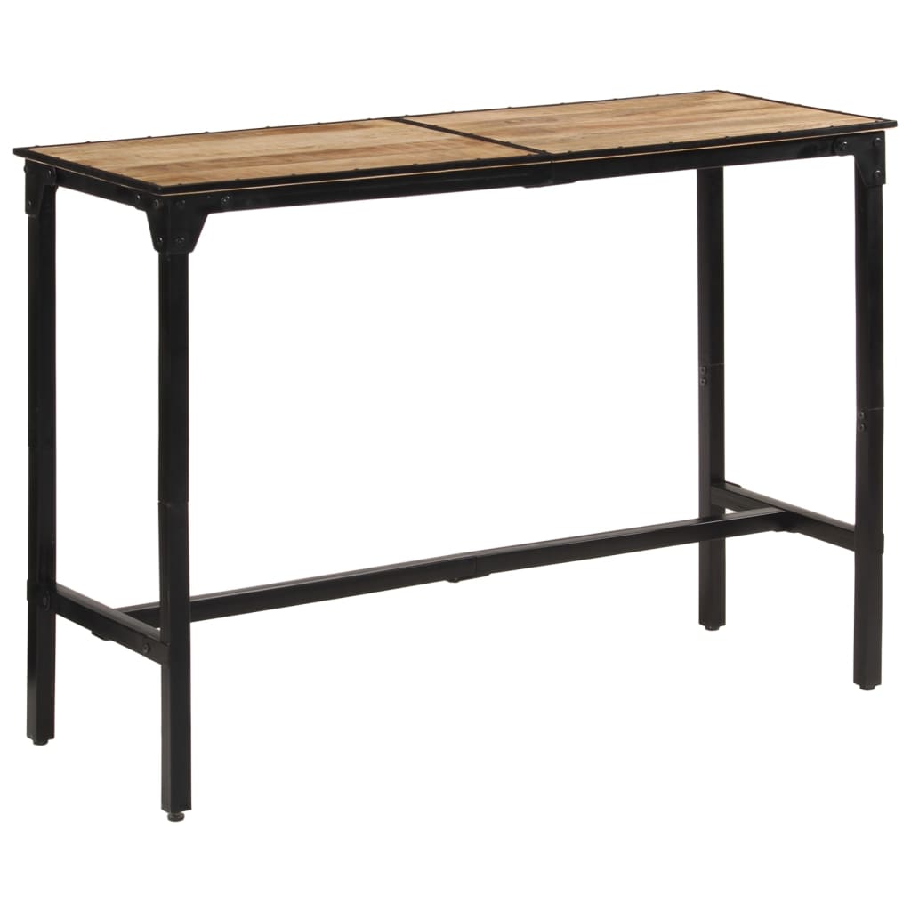 Bartafel 150X55X107 Cm Massief Ruw Mangohout