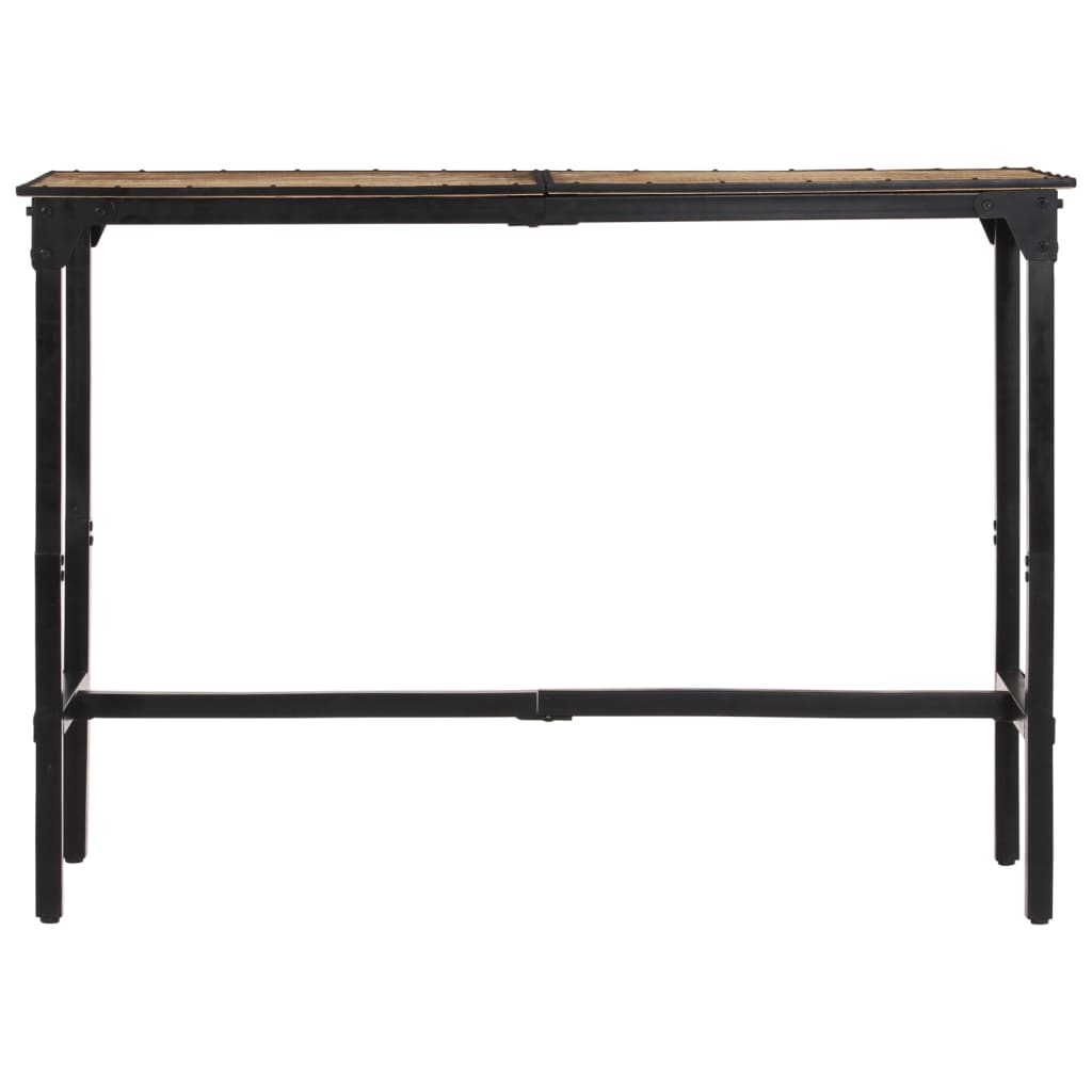 Bartafel 150X55X107 Cm Massief Ruw Mangohout