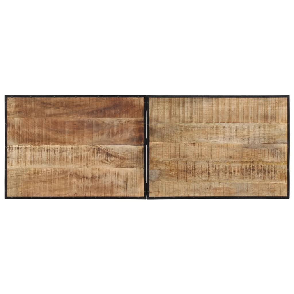 Bartafel 150X55X107 Cm Massief Ruw Mangohout