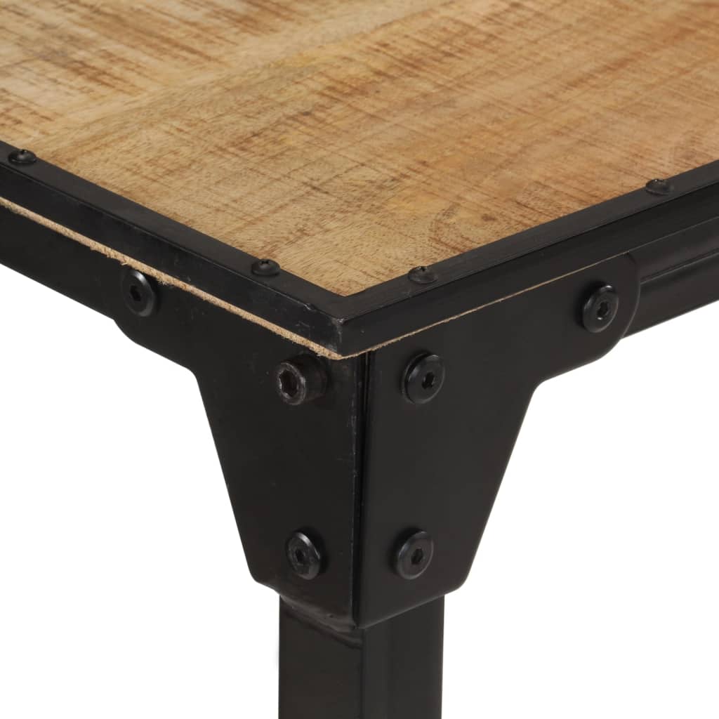 Bartafel 150X55X107 Cm Massief Ruw Mangohout