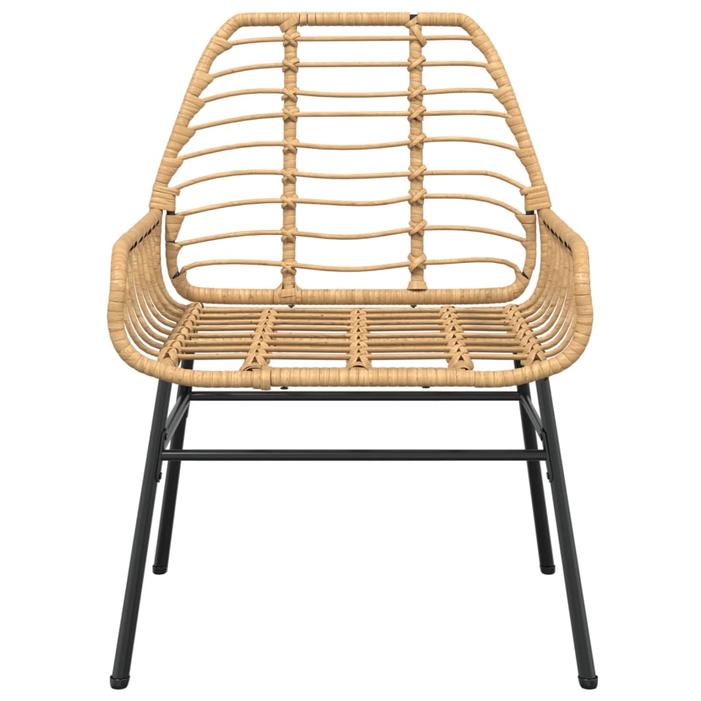 Tuinstoel Poly Rattan 2 St