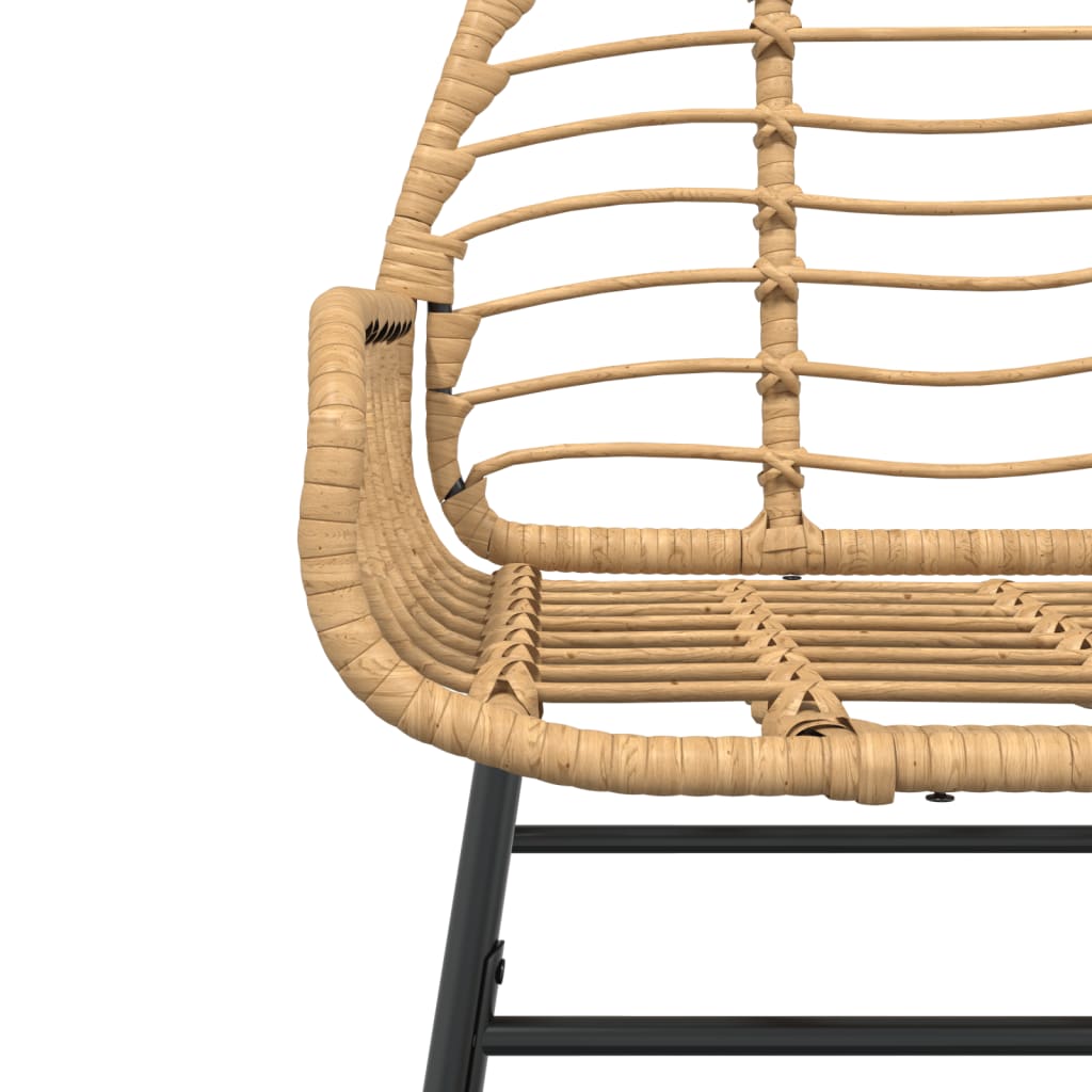 Tuinstoel Poly Rattan 2 St
