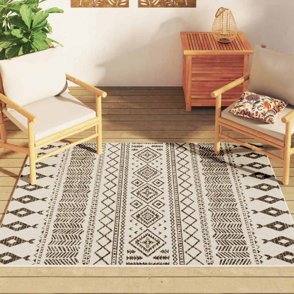 Vloerkleed Korte Pool Anti-Slip 120X180 Cm Meerkleurig