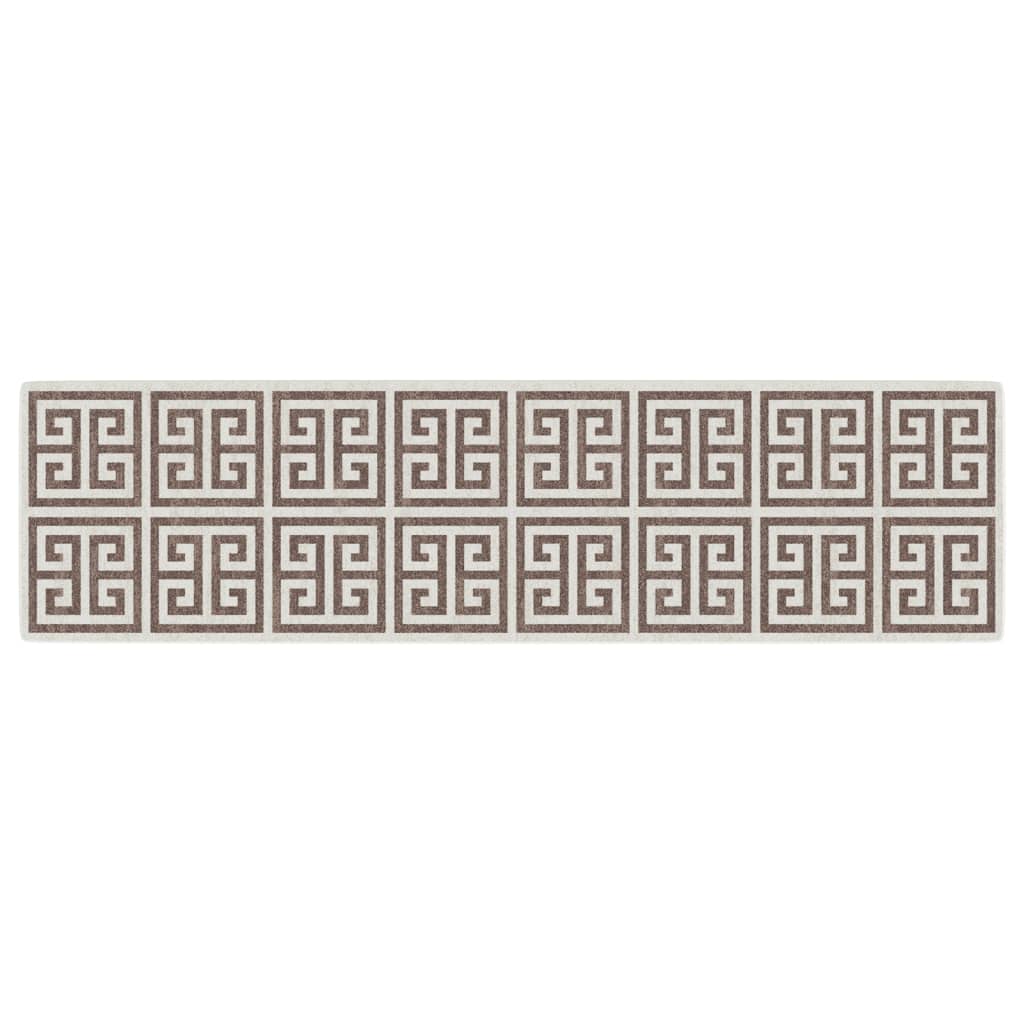 Vloerkleed Korte Pool Anti-Slip 80X300 Cm Meerkleurig