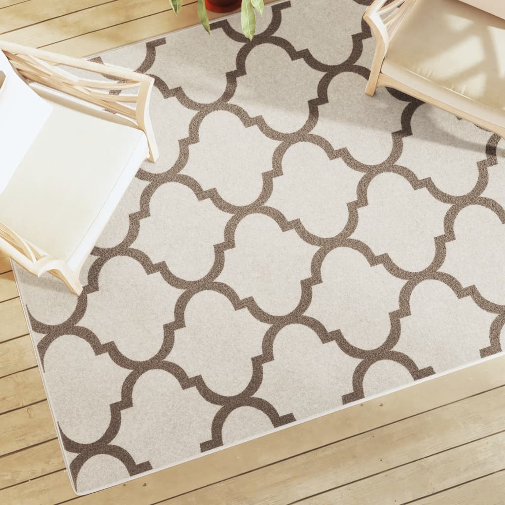 Vloerkleed Korte Pool Anti-Slip 160X230 Cm Meerkleurig