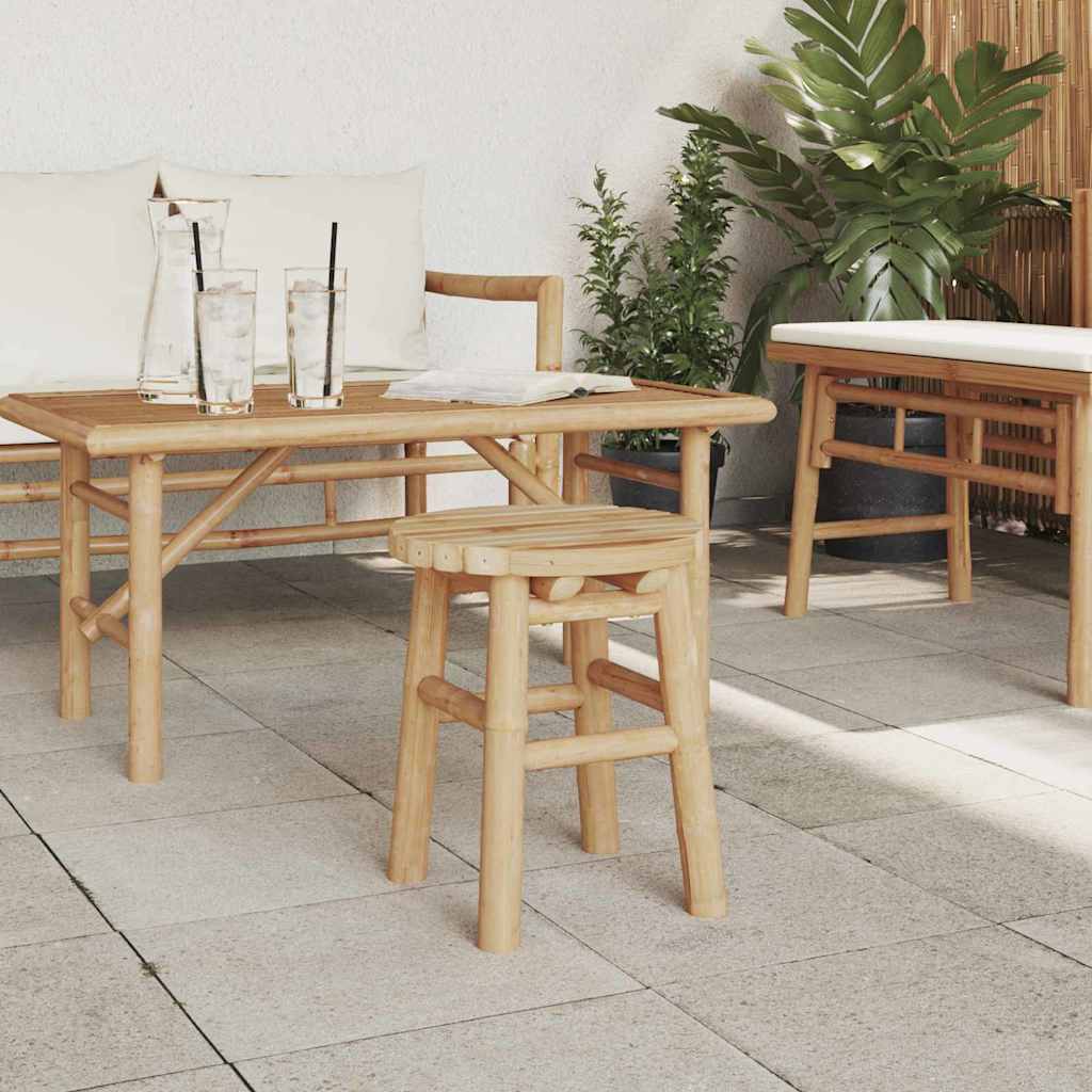 Kruk Bruin 30 X 30 X 36 Cm Bamboe