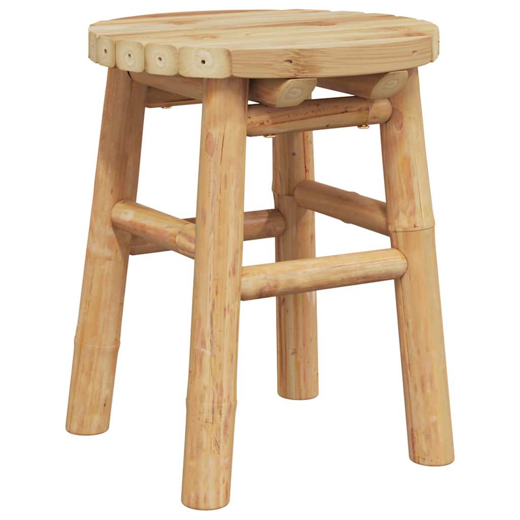 Kruk Bruin 30 X 30 X 36 Cm Bamboe