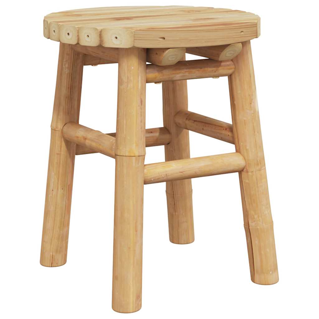 Kruk Bruin 30 X 30 X 36 Cm Bamboe