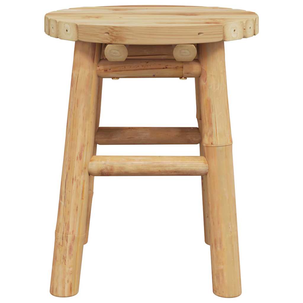 Kruk Bruin 30 X 30 X 36 Cm Bamboe