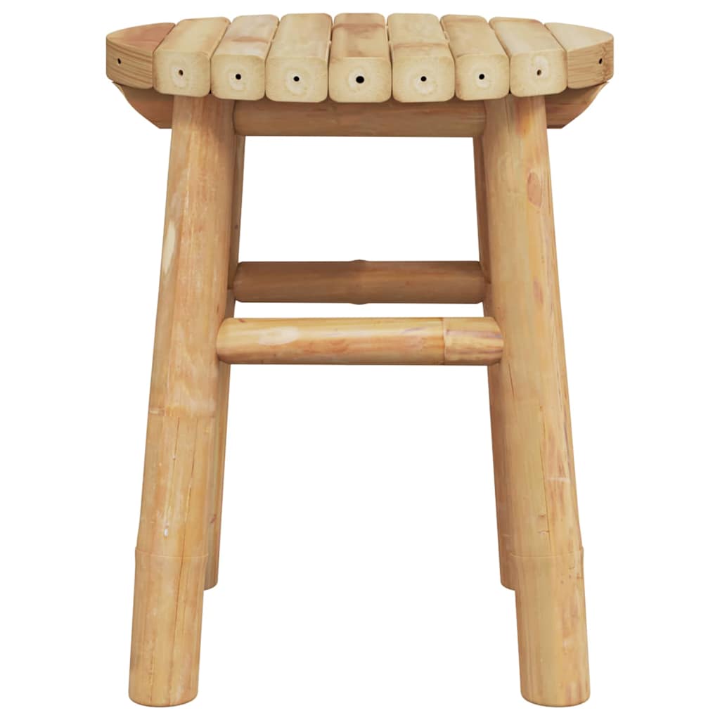 Kruk Bruin 30 X 30 X 36 Cm Bamboe