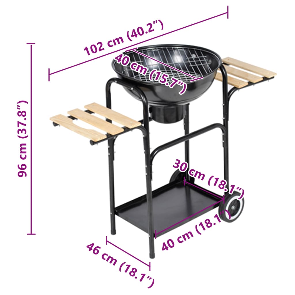 Kolenbarbecue Louisiana Ø44 Cm