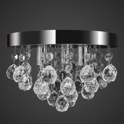 Plafondlamp Kroonluchterontwerp Kristal