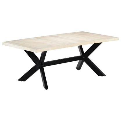 Eettafel Massief Ruw Mangohout