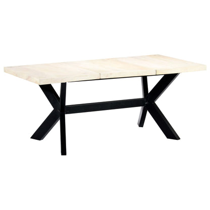 Eettafel Massief Ruw Mangohout