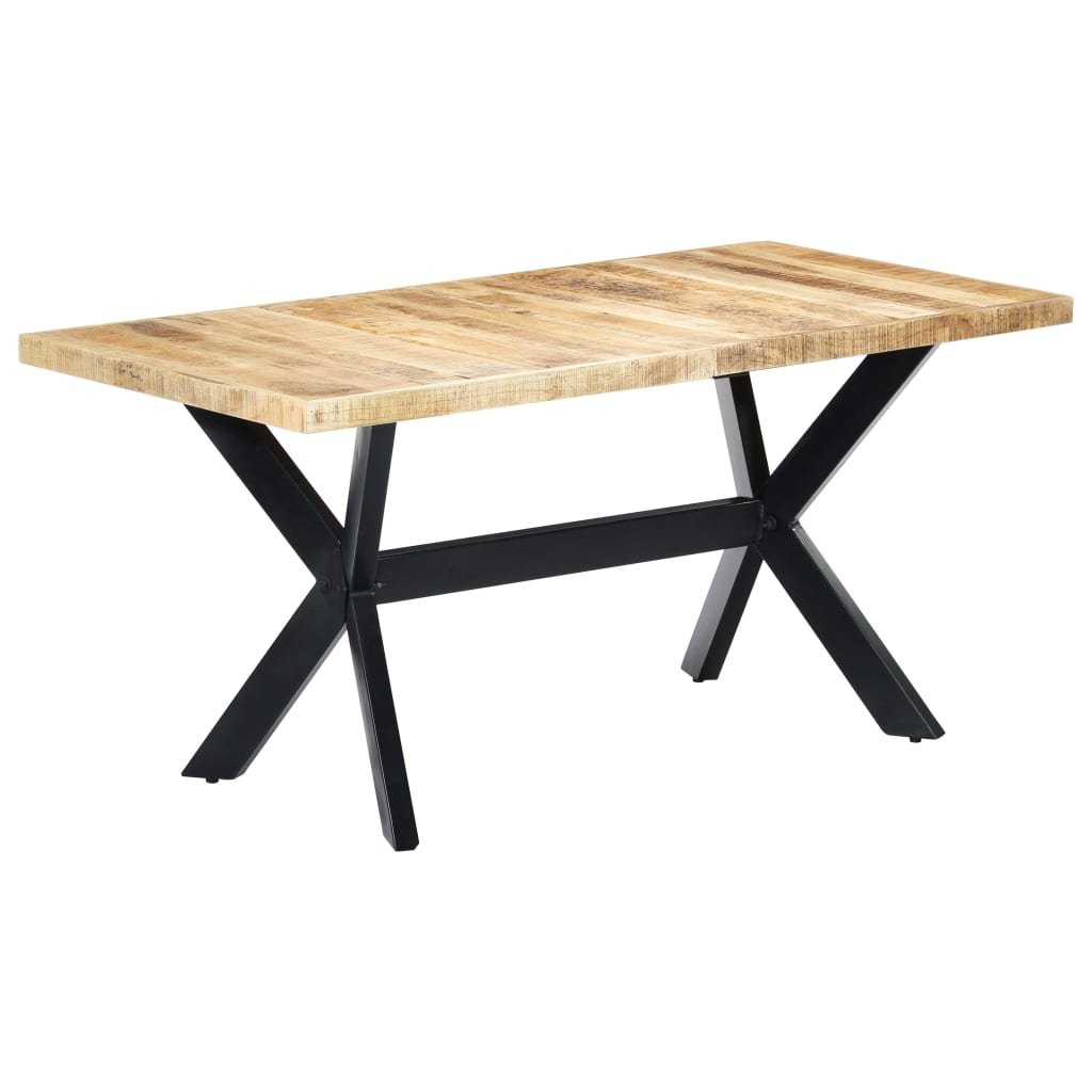 Eettafel Massief Ruw Mangohout