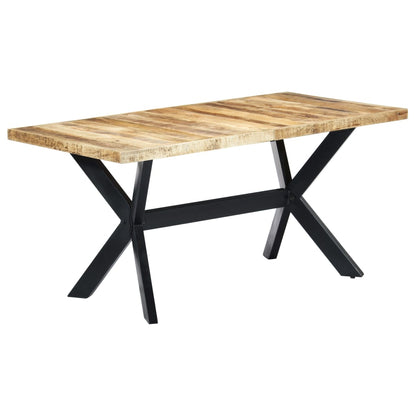 Eettafel Massief Ruw Mangohout