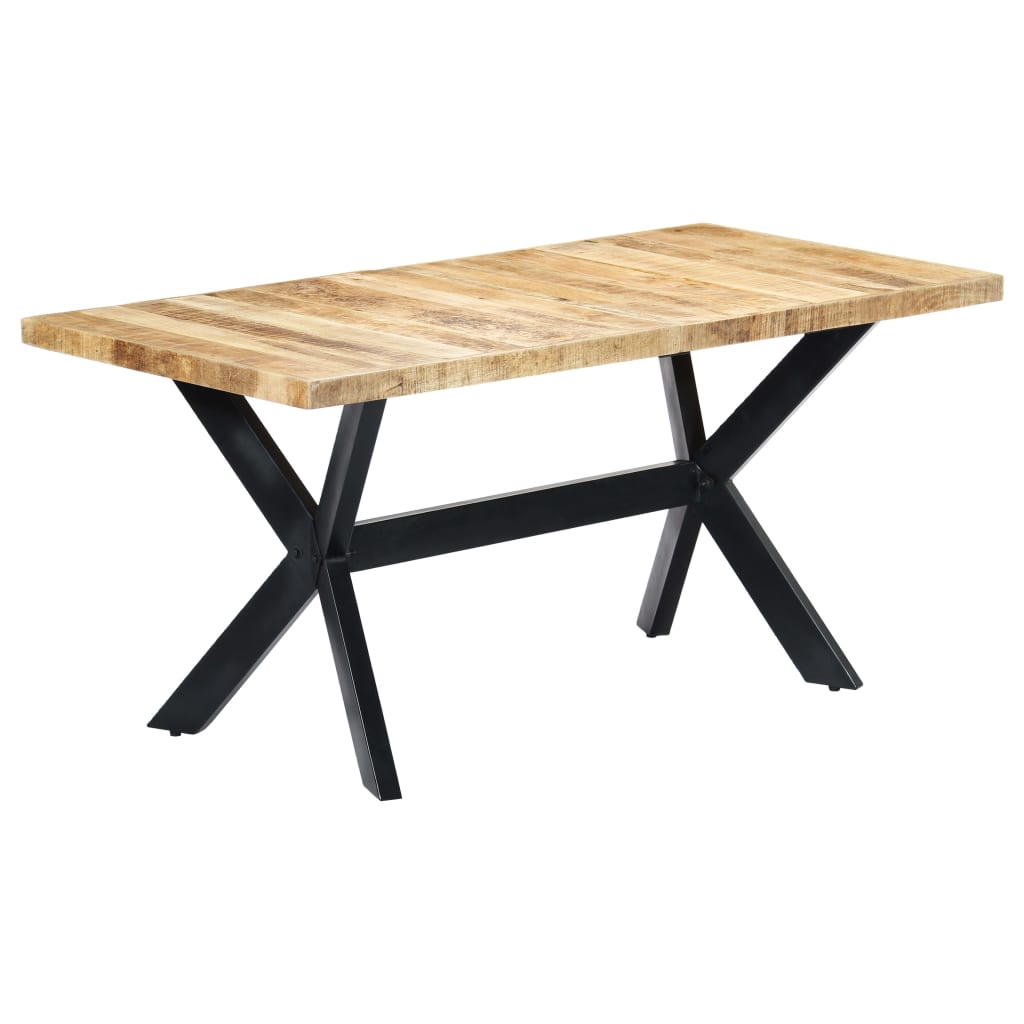 Eettafel Massief Ruw Mangohout