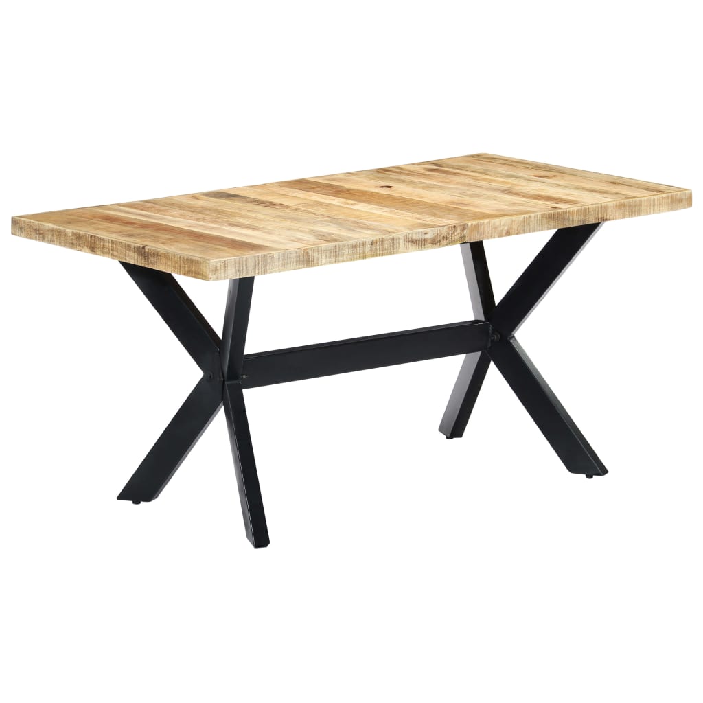 Eettafel Massief Ruw Mangohout